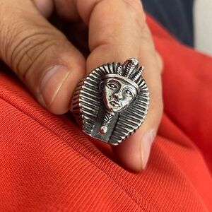 Stainless steel Huge Pharaoh Ring
